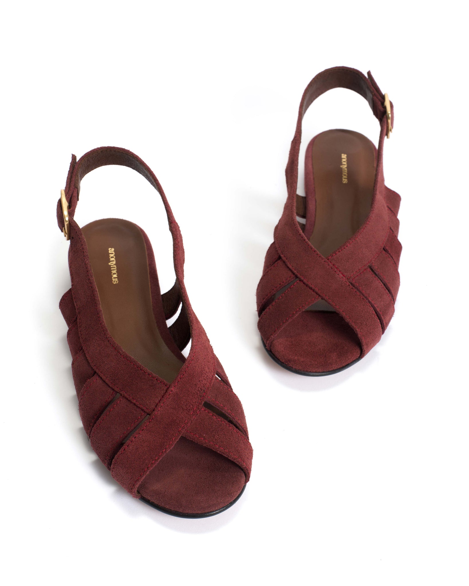 Sophie 20 Calf suede Pomegranate