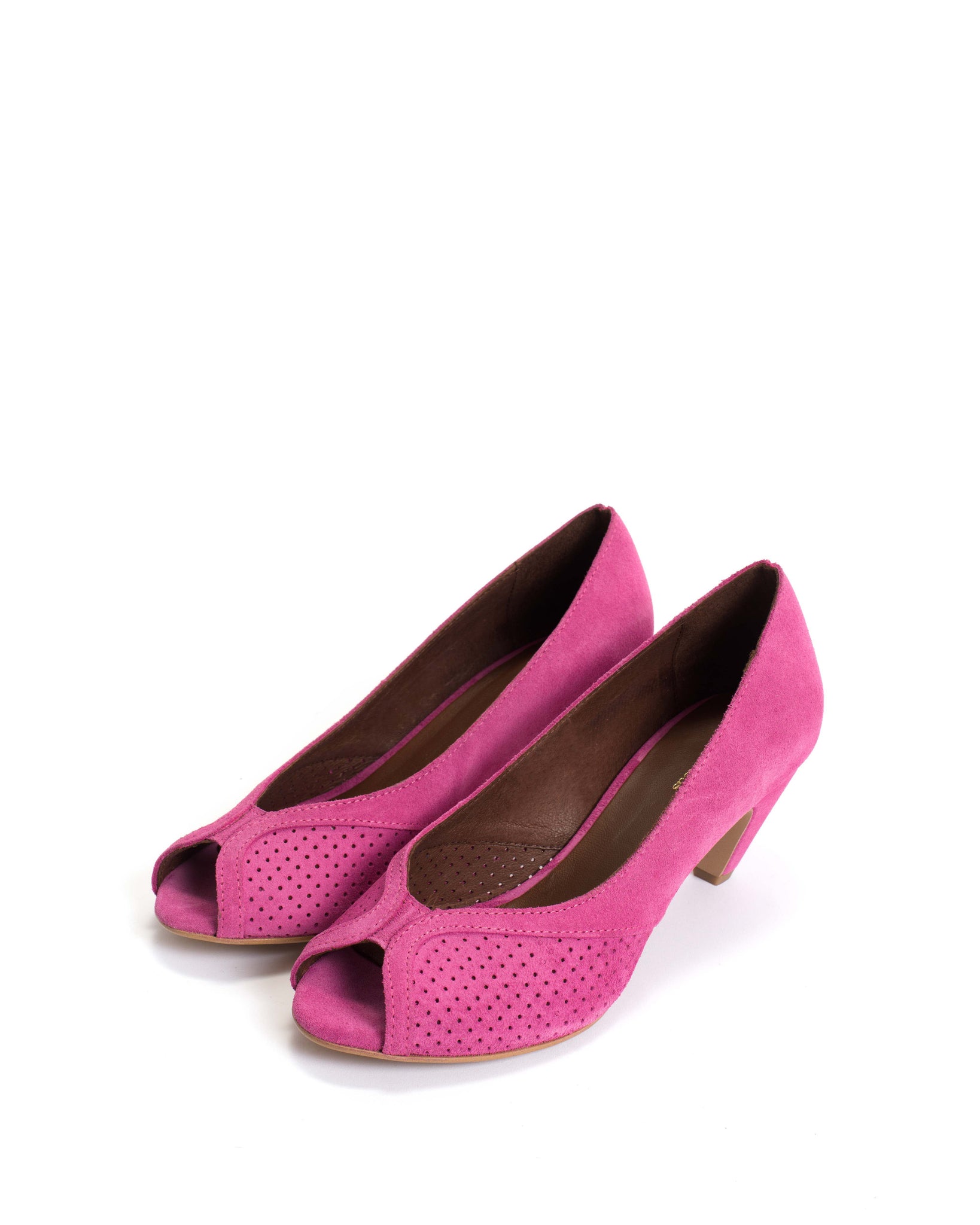 Tiffany stiletto Calf suede Raspberry sorbet