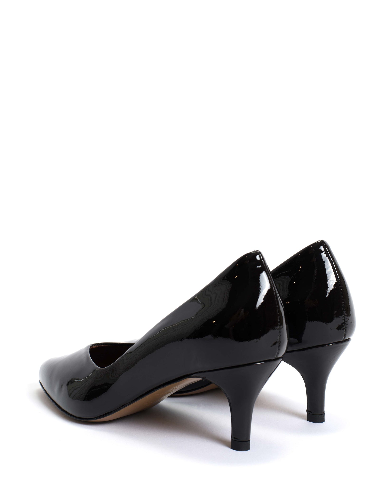 Trini 55 Polished lamb Black