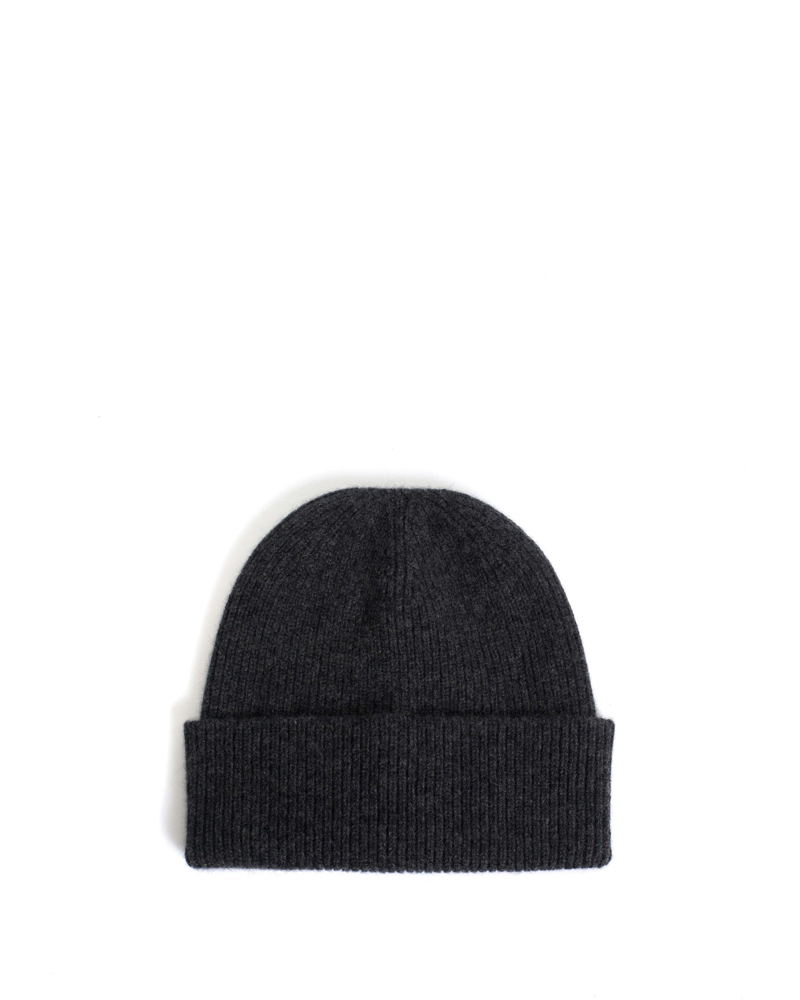 Vinni beanie 100% cashmere Dark grey