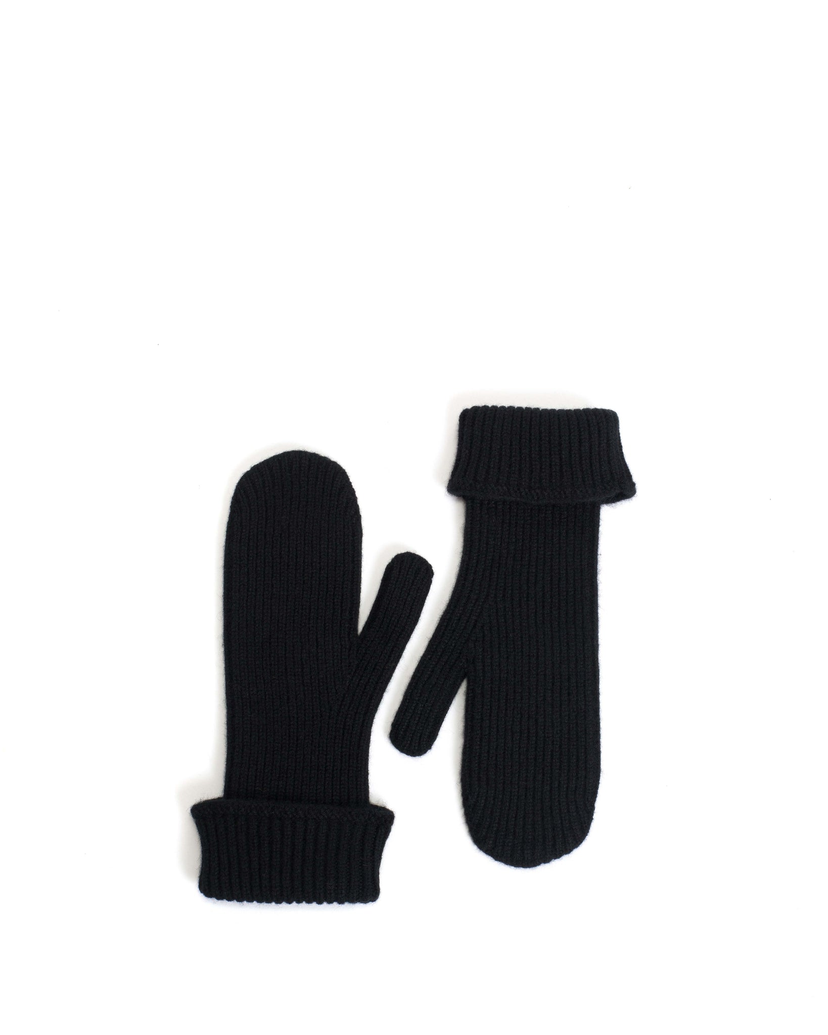 Vinni mitten 100% cashmere Black