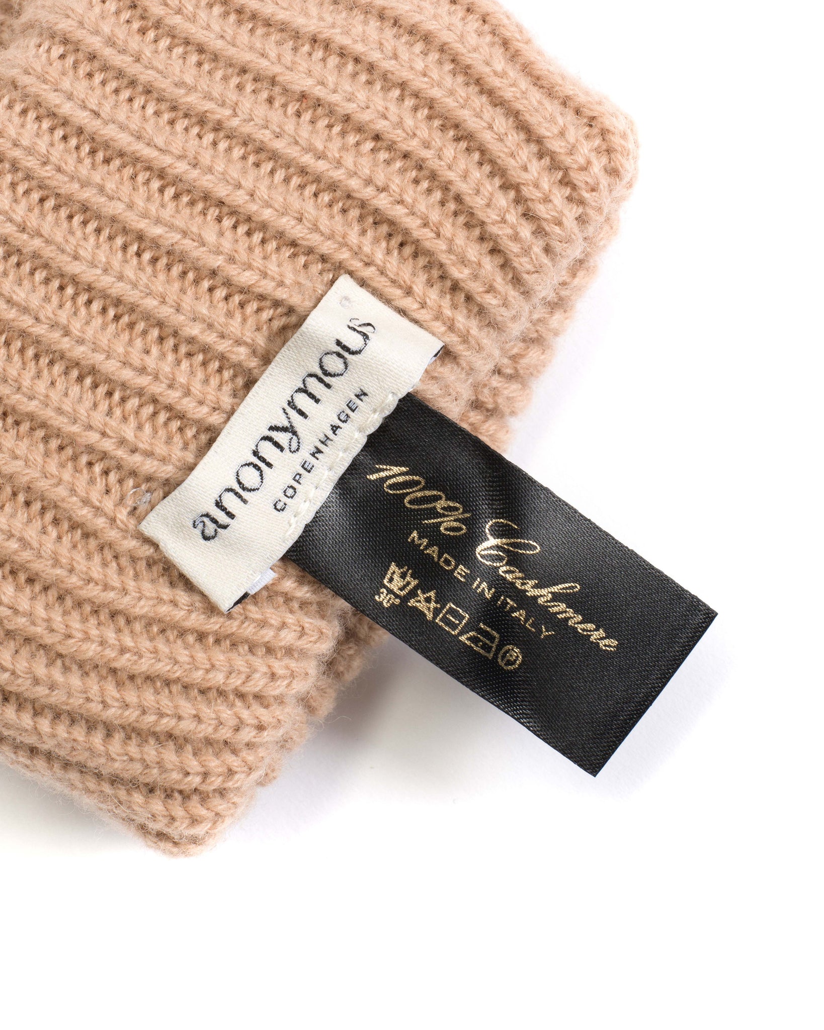 Vinni mitten 100% cashmere Caramel