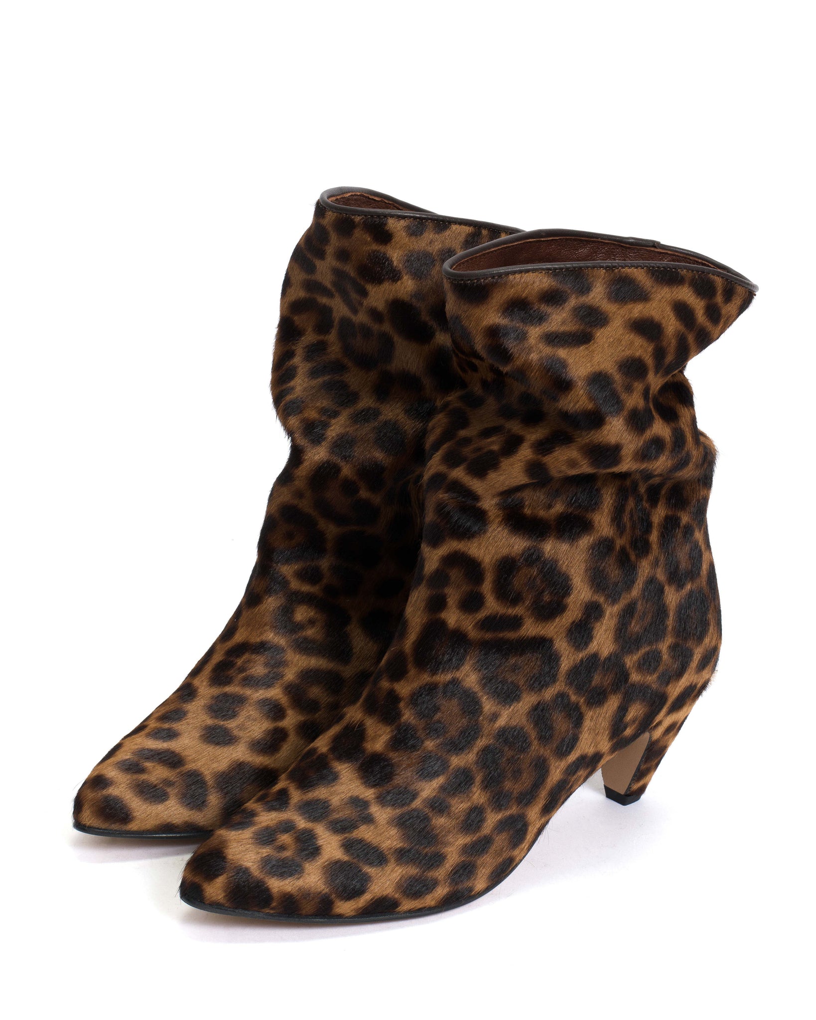 Vully 50 stiletto Calf hair Leopard