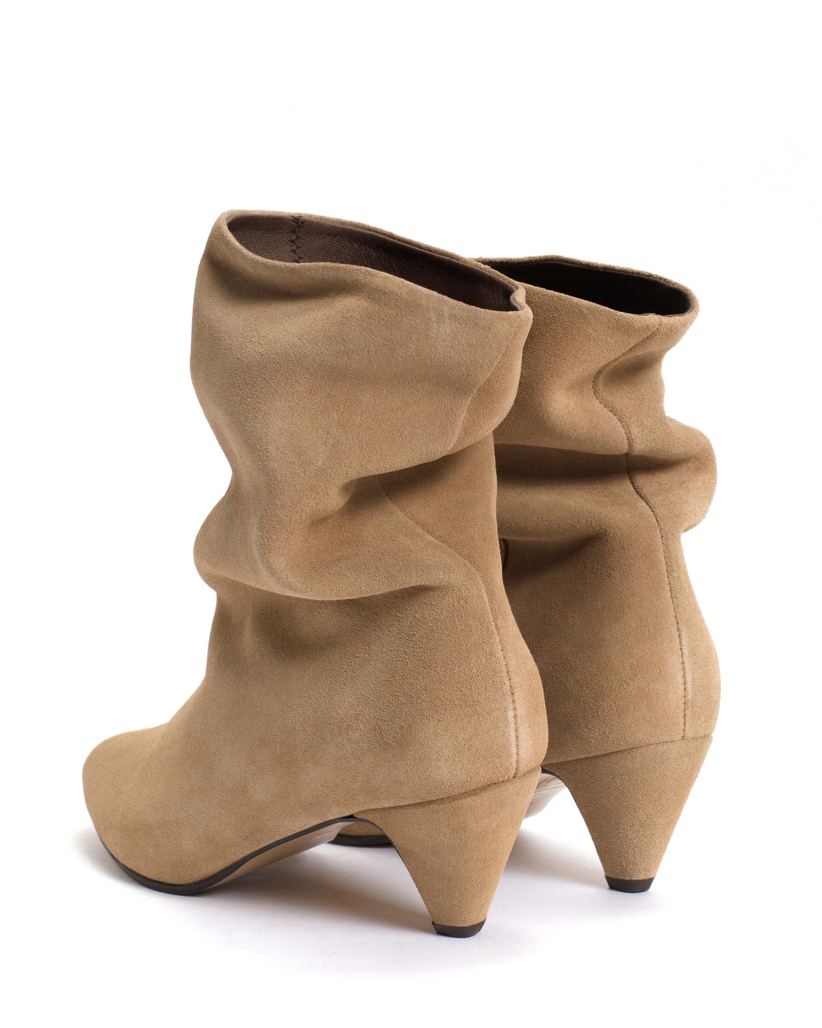 Vully 50 stiletto Calf suede Desert sand